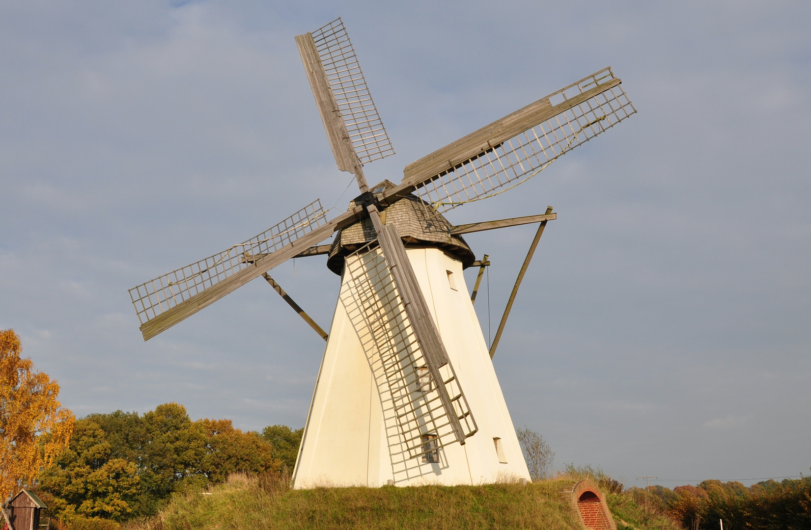 Windmühle in Großenheerse