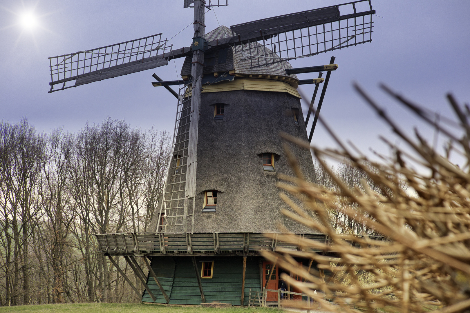 Windmühle in Hessen