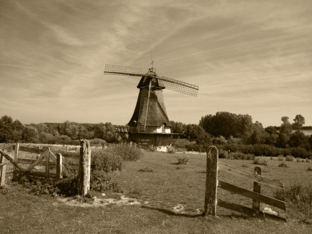 Windmühle in Kiel-Molfsee (Freilichtmuseum)