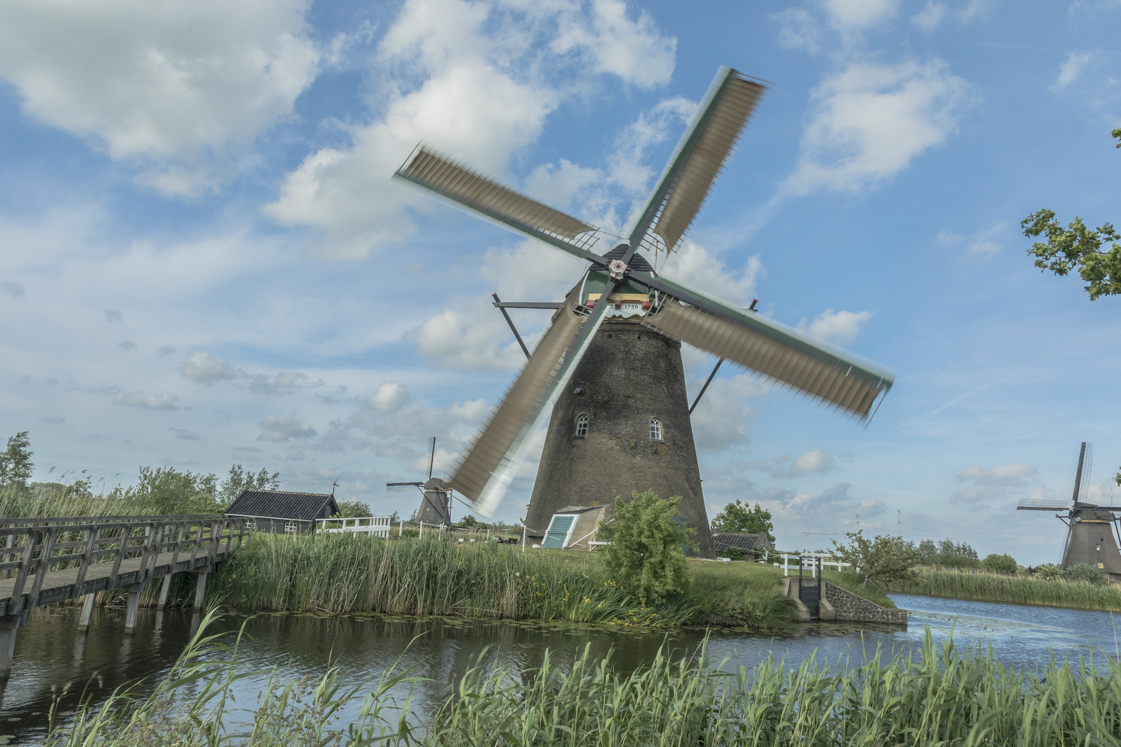 Windmühle in Kinderdijk