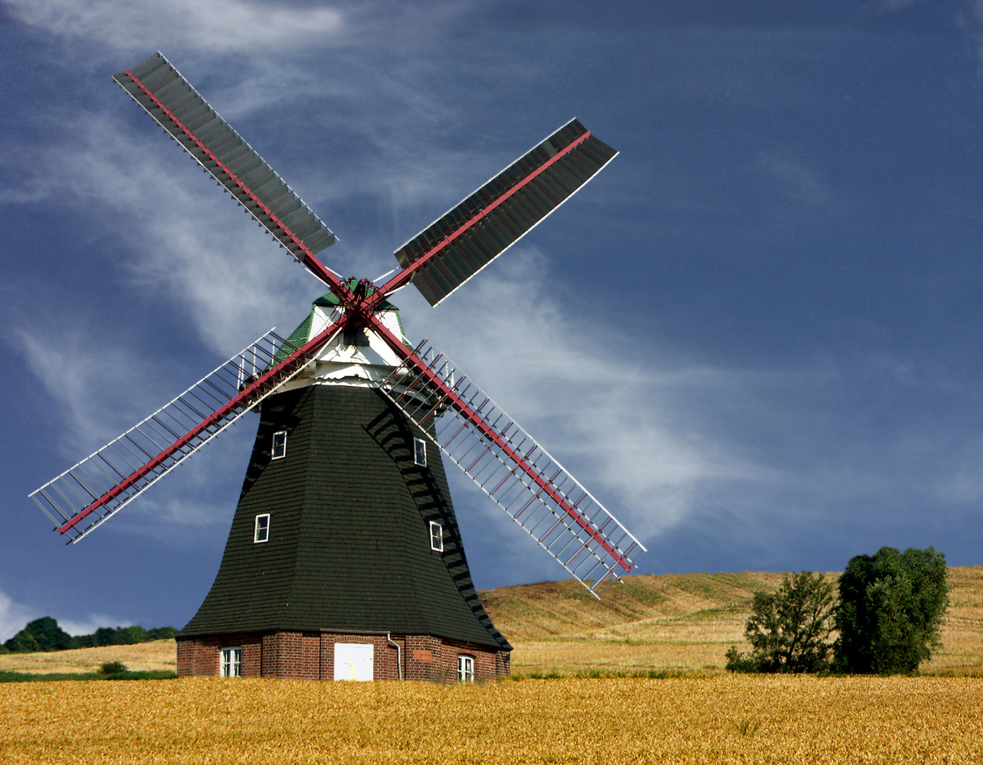 Windmühle in MecklenburgVorpommern Foto & Bild colorfotowettbewerb