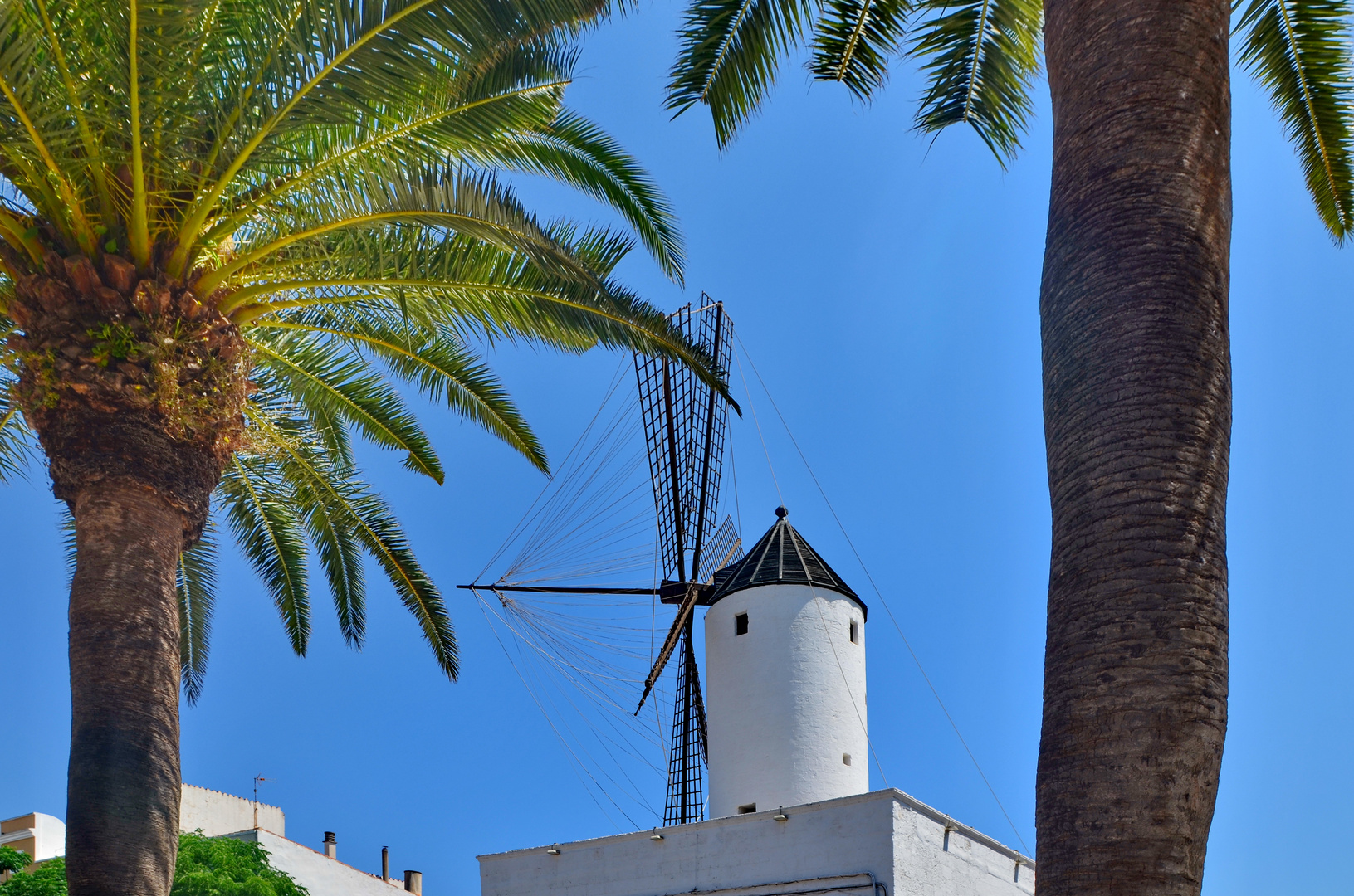Windmühle in Menorca