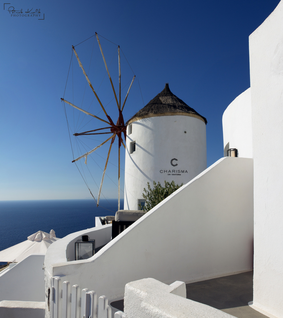 Windmühle in Oia