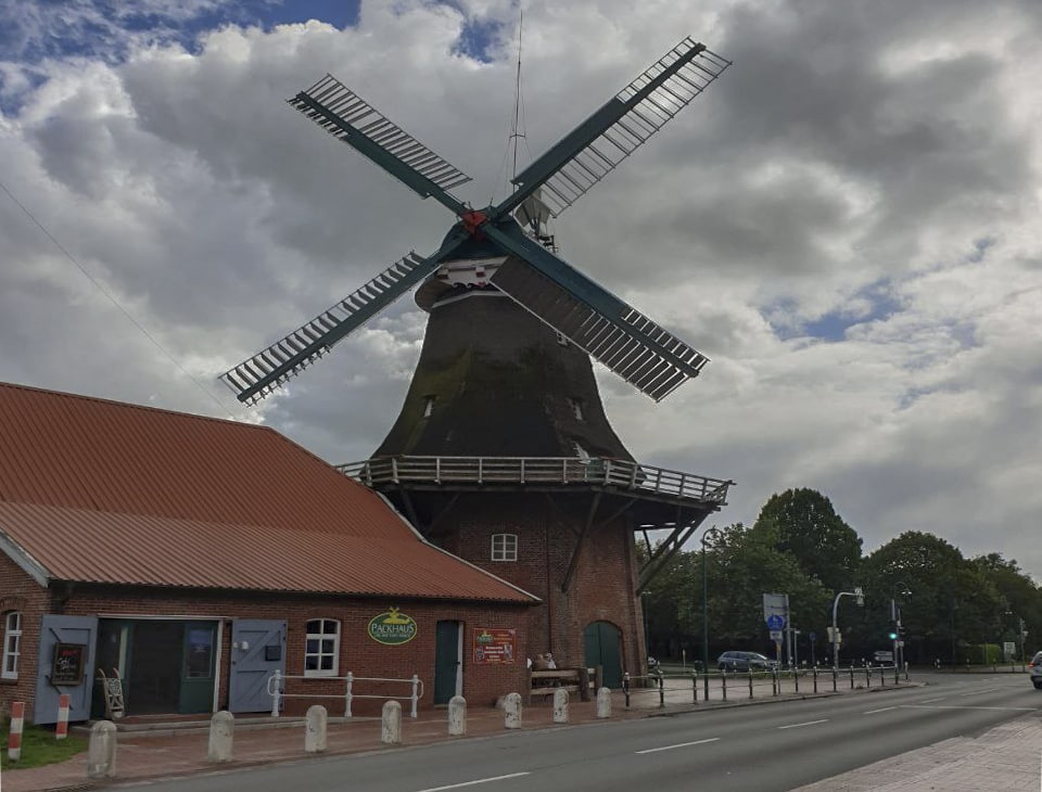 Windmühle in Ostfriesland