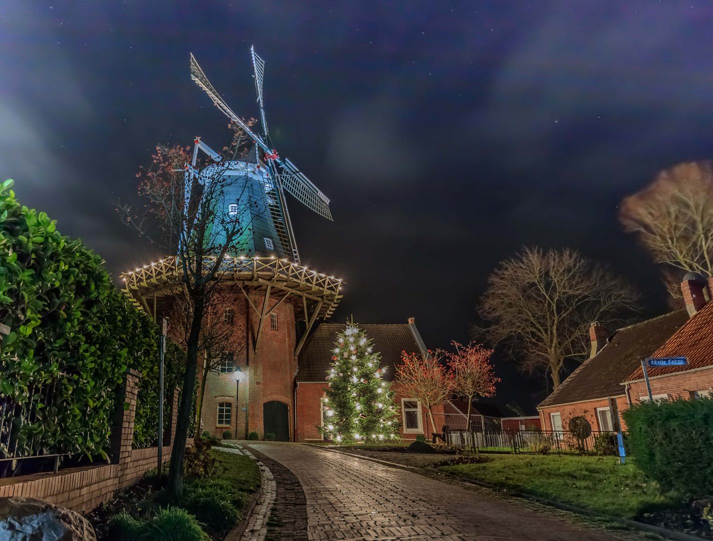 Windmühle in Rysum - Krummhörn