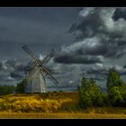 Windmühle in Schweden.