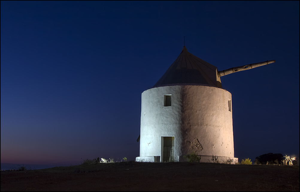 Windmühle in Verjer de la Frontera