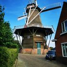 Windmühle in Winsum-Niederlande