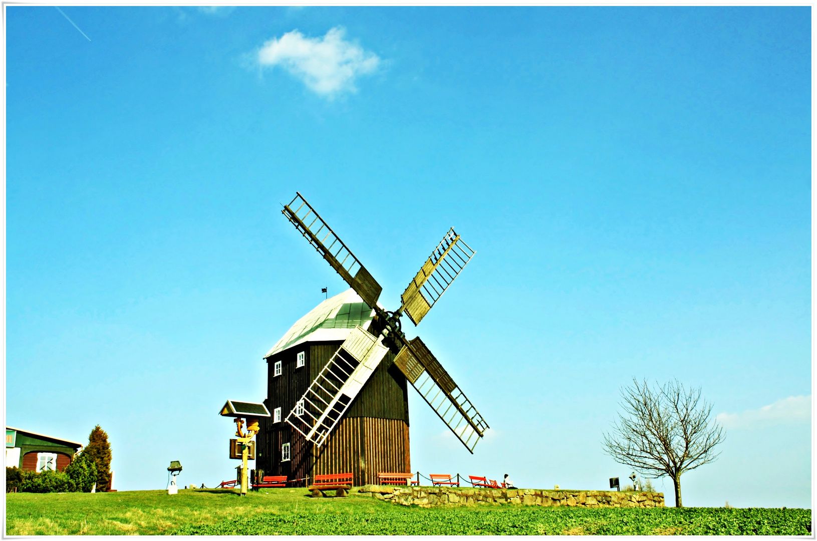 Windmühle Kottmarsdorf,Oberlausitz