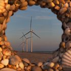 Windmühle mit Abendsonne