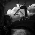 Windmühle nach dem Gewitter