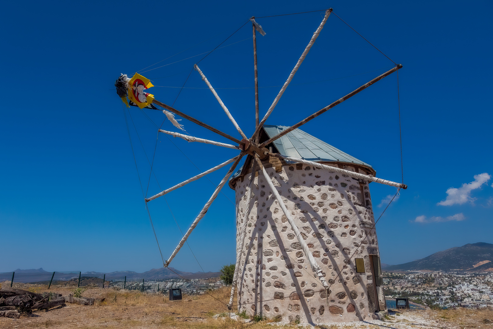 Windmühle oberhalb von Bodrum