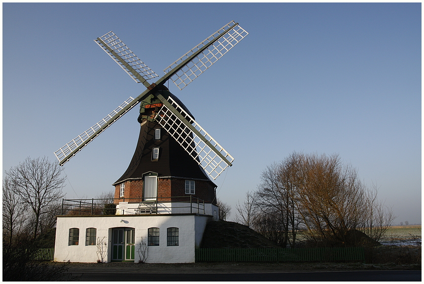 Windmühle oder Wohnmühle