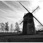 Windmühle Schmiedehausen(S/W)