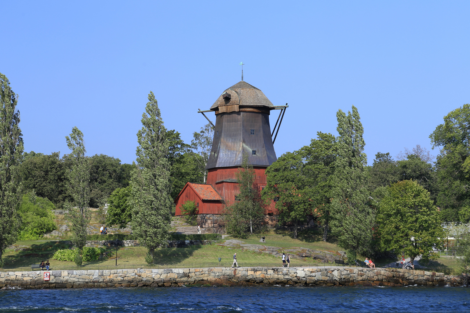 Windmühle, Stockholm 2019