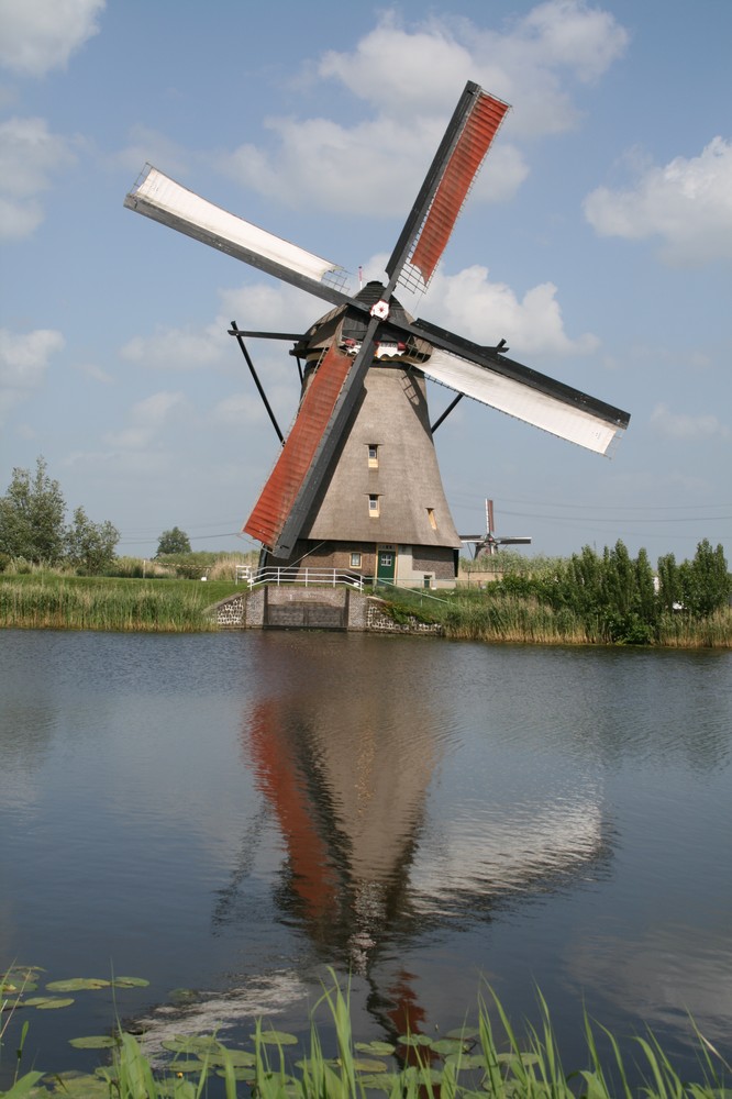 Windmühle von Kinderdijk