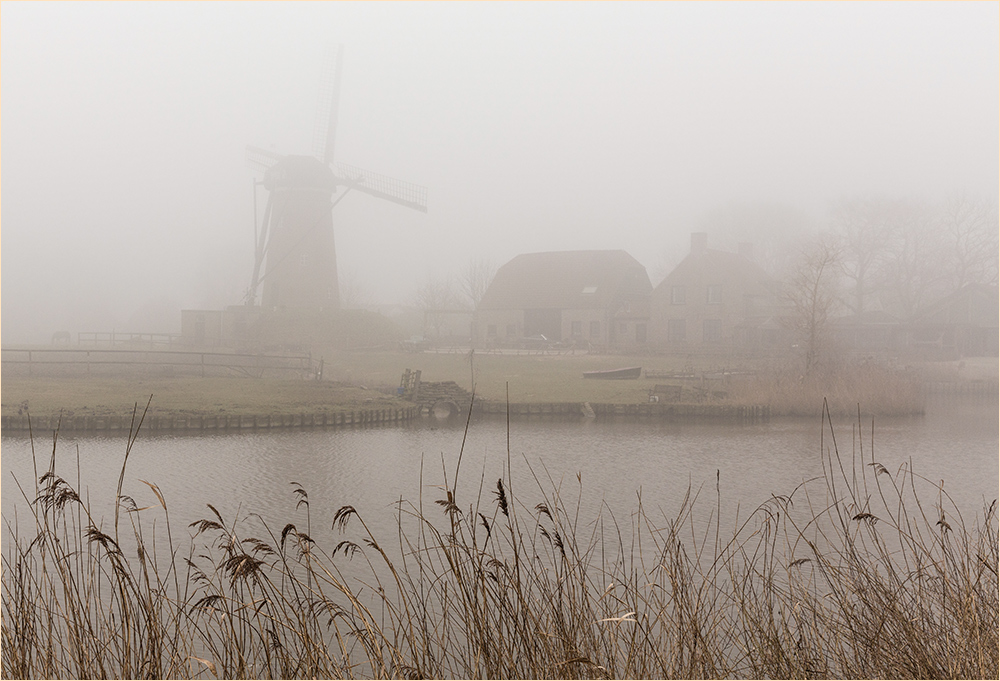 Windmühle von Schoondijke ...