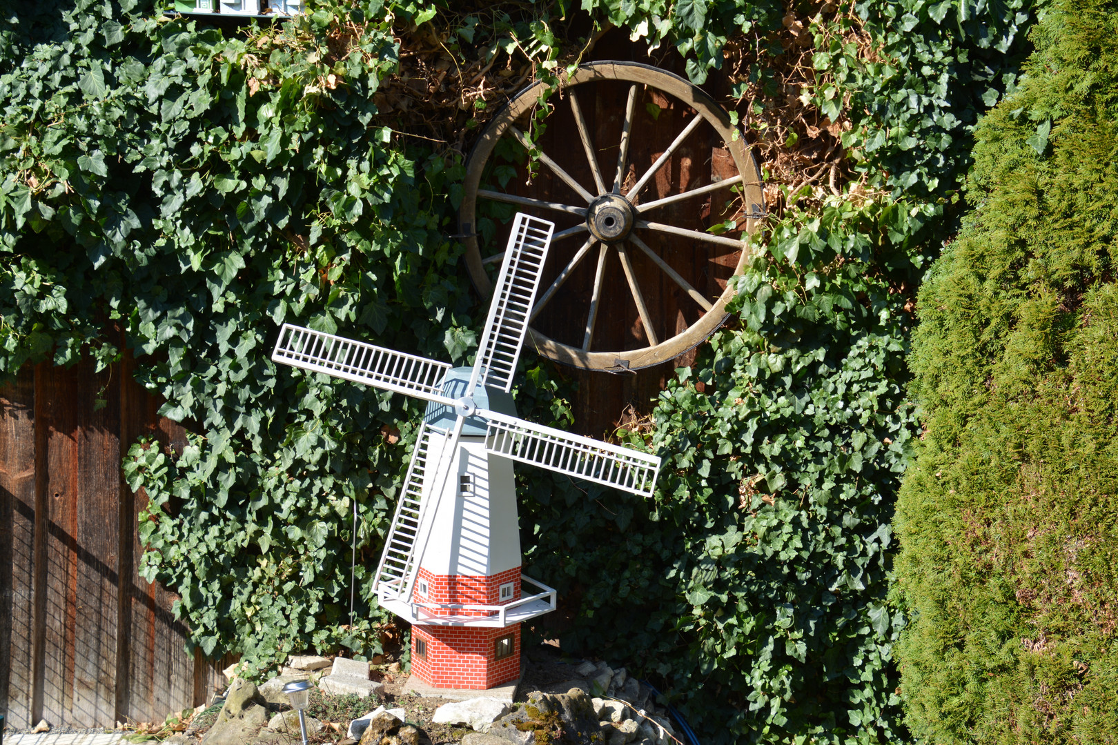 Windmühle / Wagenrad - #stayhome - Motive mit "W"