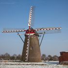 Windmühle Waldfeucht im Schnee