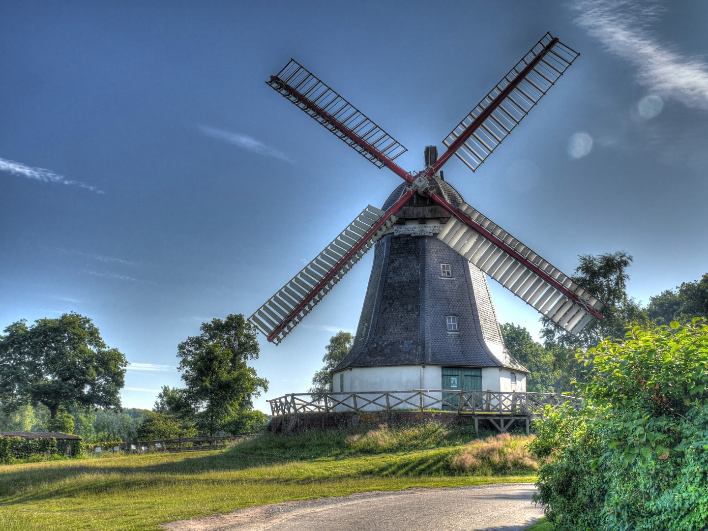 Windmühle Worpswede - Version 2