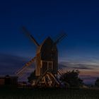 Windmühle Wulferstedt im letzten abendlichen Licht