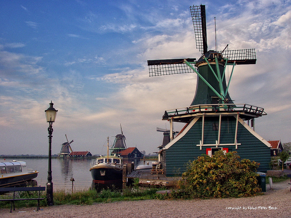 Windmühlen auf der Zaanse Schans (2)