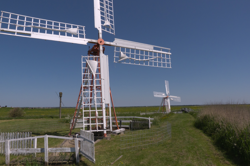 Windmühlen bei Skærbek Dänemark von Andreas Möhring 