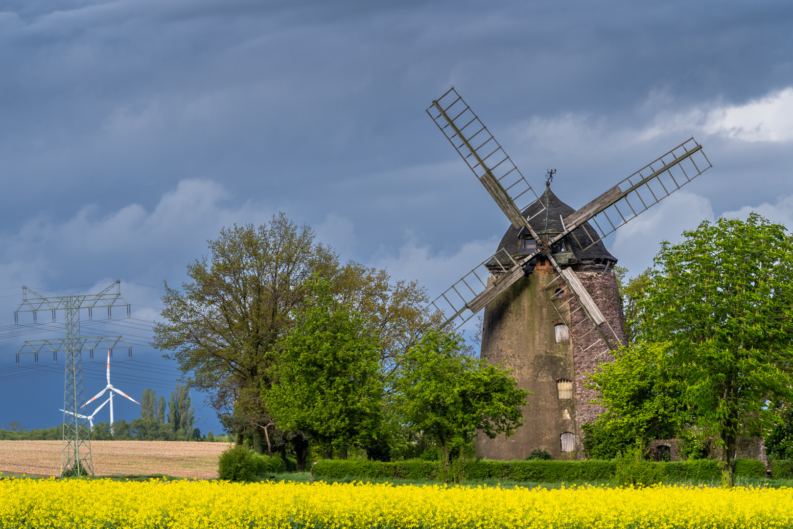 Windmühlen, einst und heute