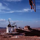 Windmühlen in der La Mancha, Spanien