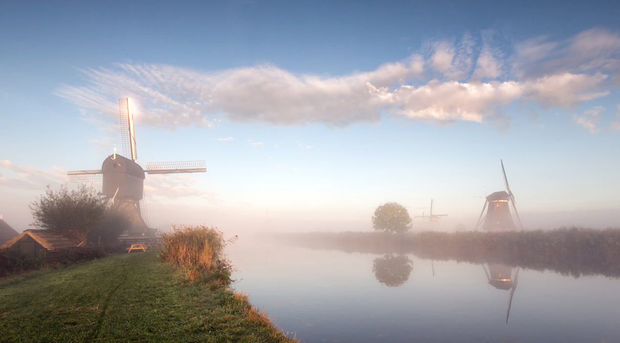 Windmühlen in Kinderdijk