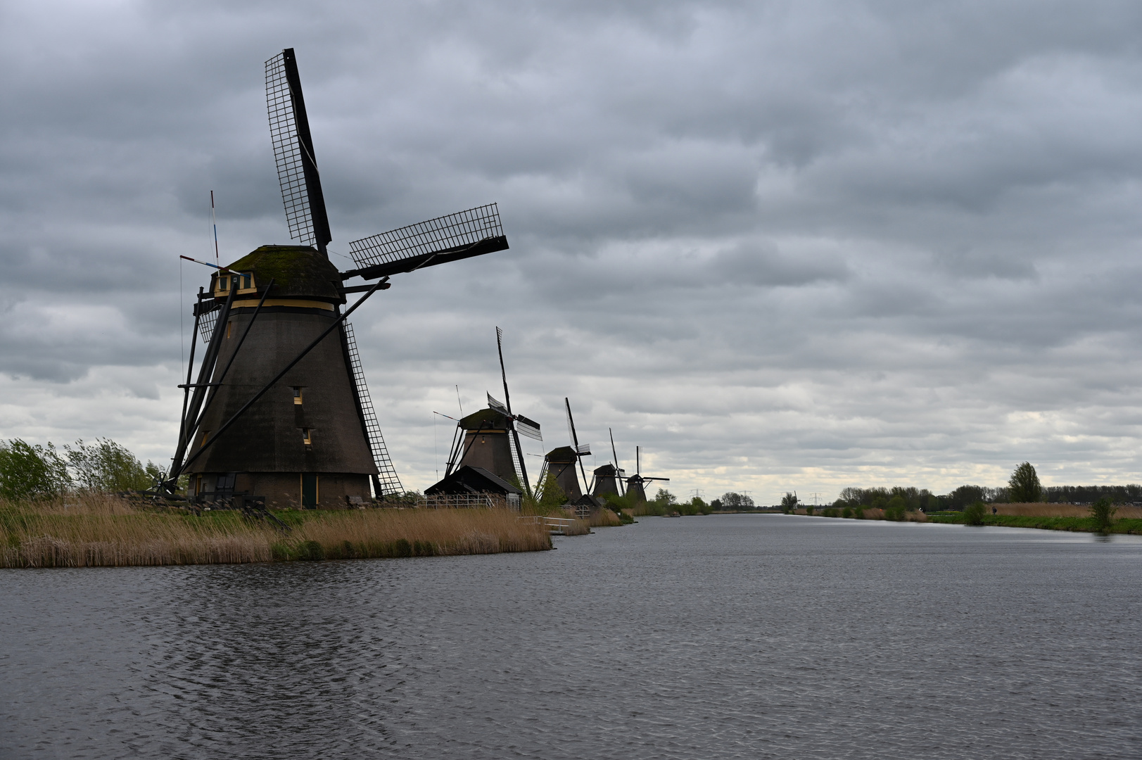 Windmühlen in Kinderdijk, Niederlande