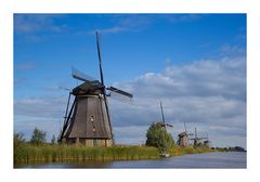 Windmühlen in/von Kinderdijk