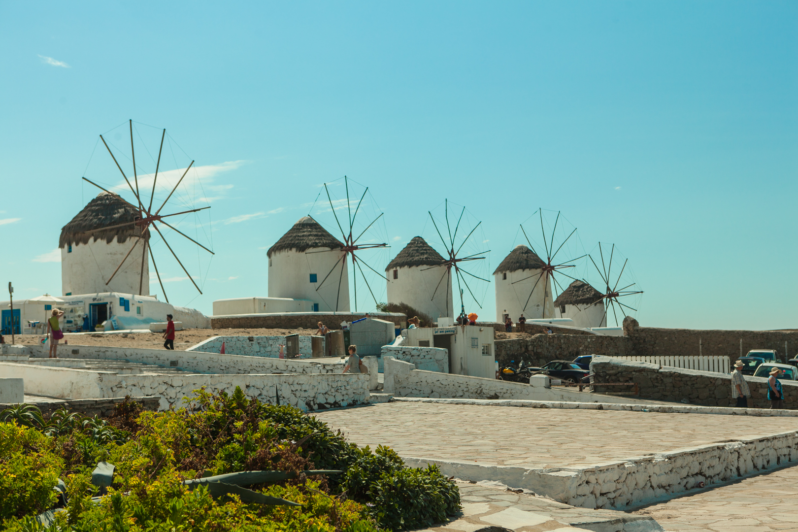 Windmuehlen (kato mili) auf Mykonos