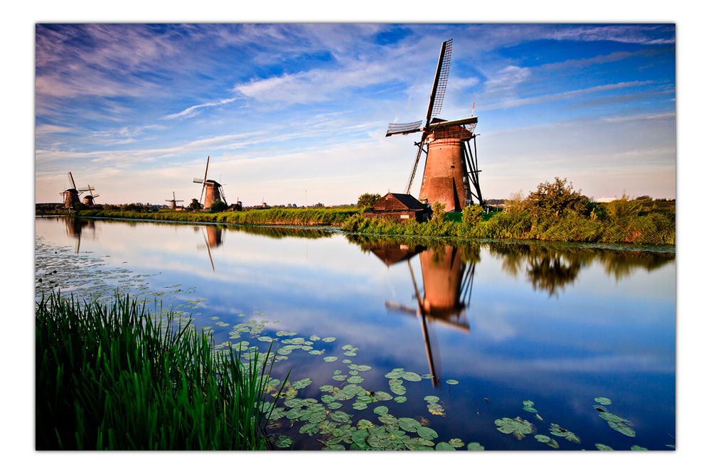 Windmühlen Kinderdijk