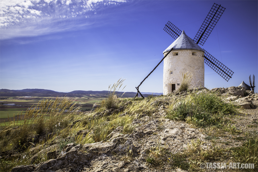 Windmühlen von Don Quixote de La Mancha