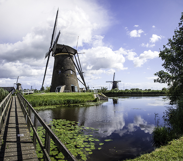 Windmühlen von Kinderdijk