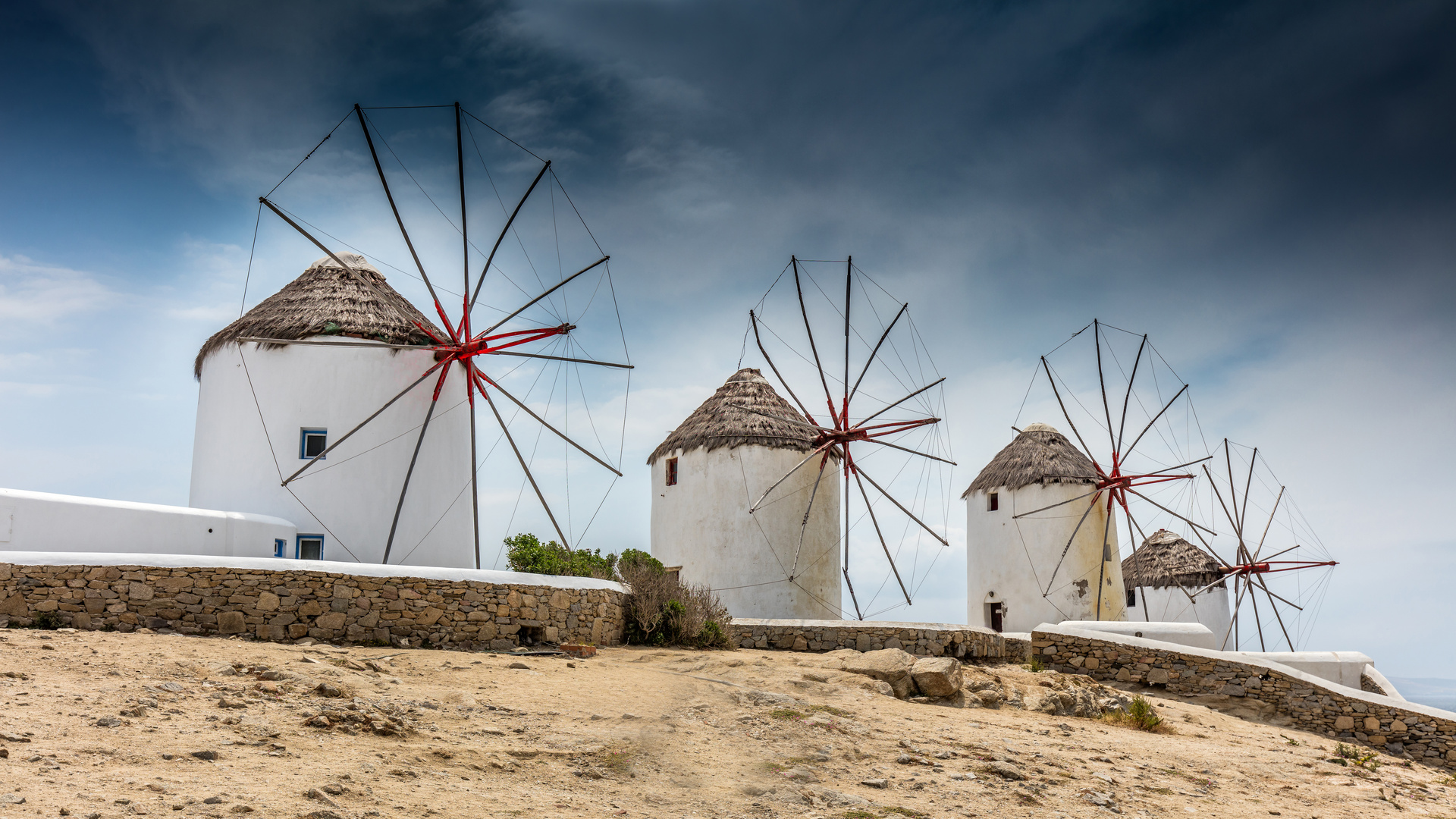 Windmühlen von Mykonos