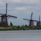 Windmühlen zur Wasserregulierung