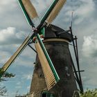 Windmühlen zur Wasserregulierung