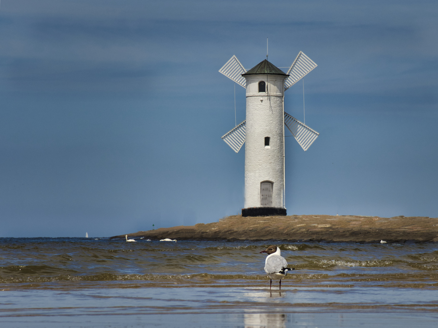 Windmühlenleuchtturm Swinemünde