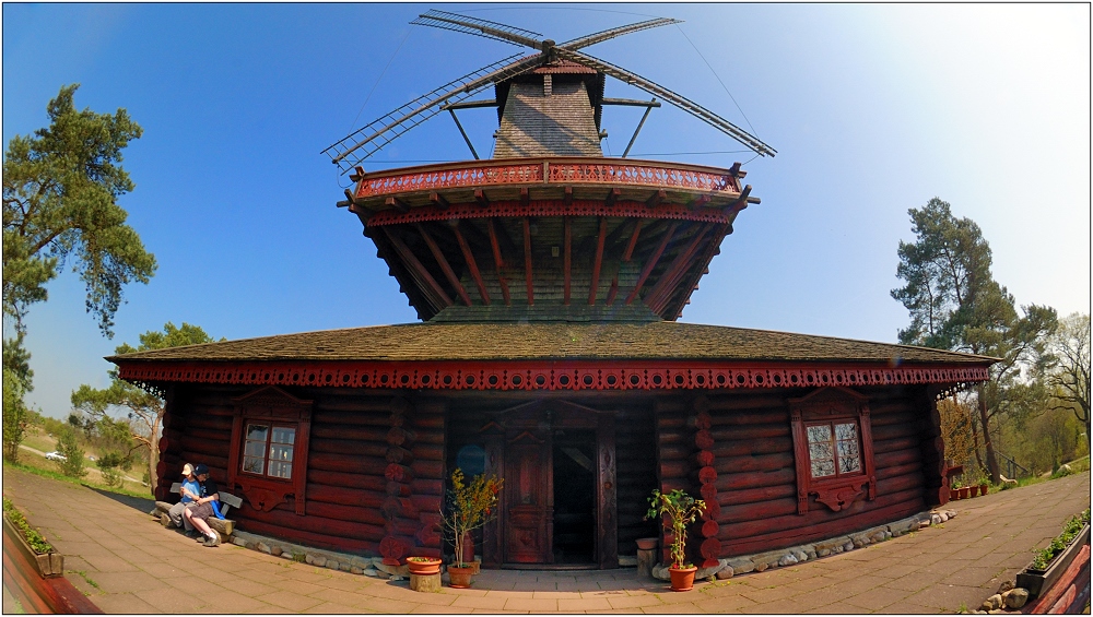 ... Windmühlenverbiegen ...