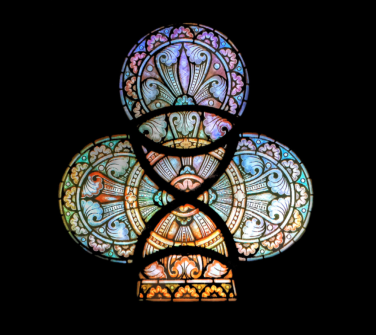 [ window at the Matthias Kapelle, Kobern-Gondorf ]