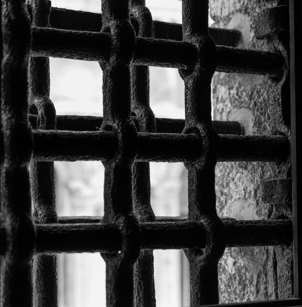Window at the New Prison of Doge's Palace