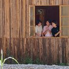 Window talk, Guilin Area, 2002