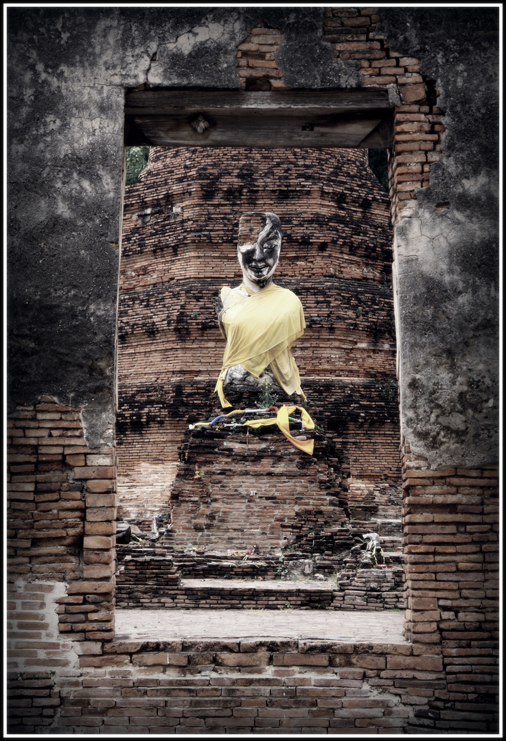 Window view ,Ayutthaya(Thailand)