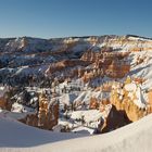 Window view in the winter.