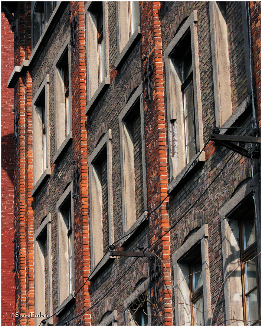 Windows and Old Brick, Heidelberg