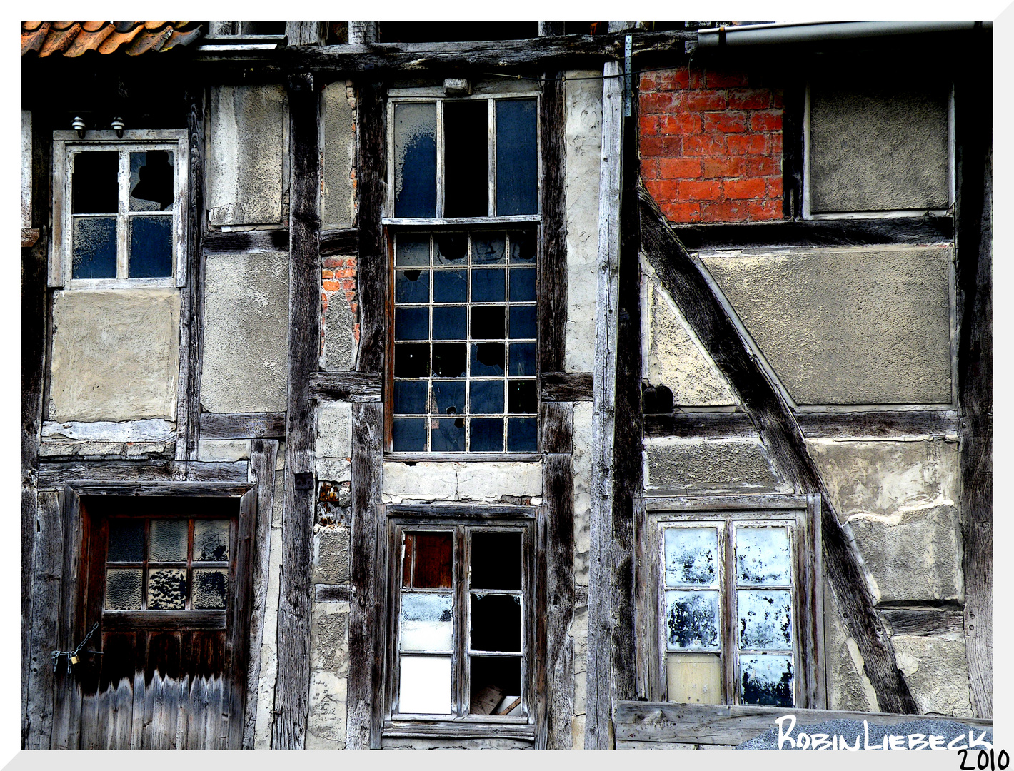 windows on facade