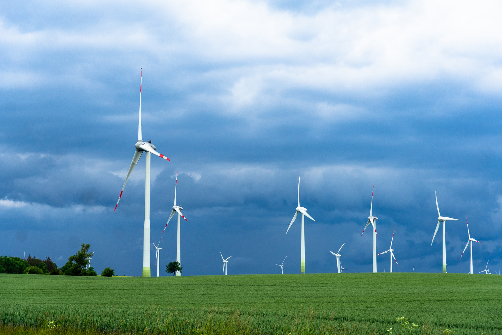 Windpark an der Ostsee