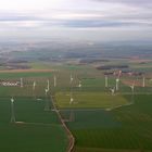 Windpark aus der Luft